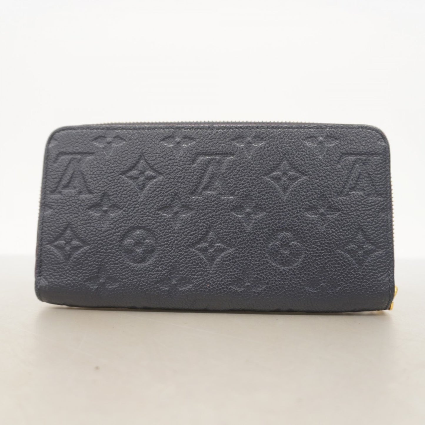 Louis Vuitton Zipped Wallet, Navy, Leather, wallet