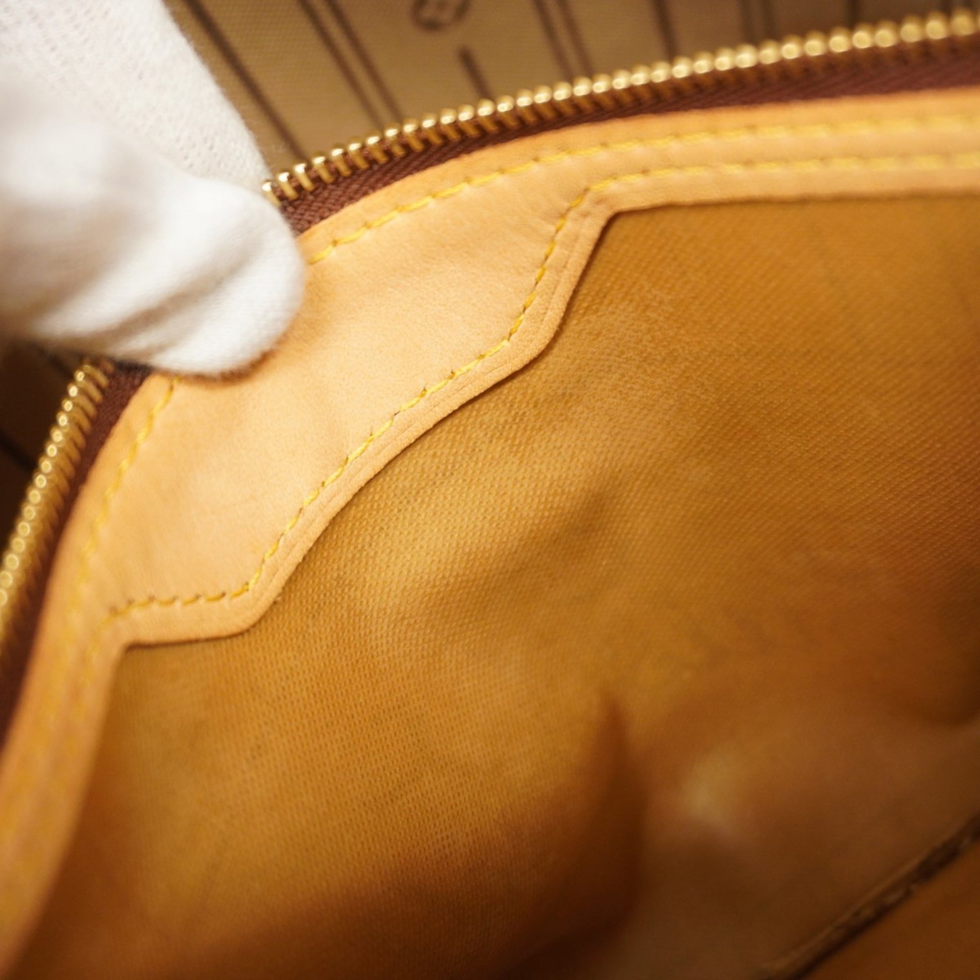 Louis Vuitton Neverfull PM, Brown, Canvas, tote