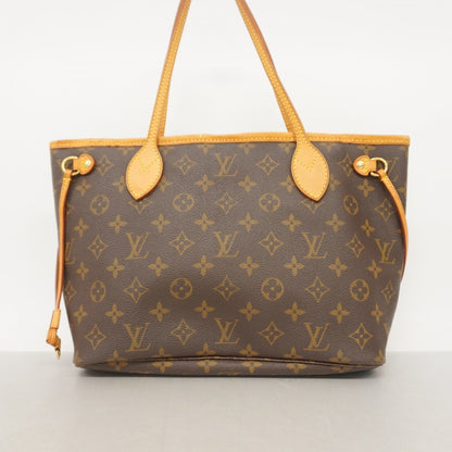 Louis Vuitton Neverfull PM, Brown, Canvas, tote