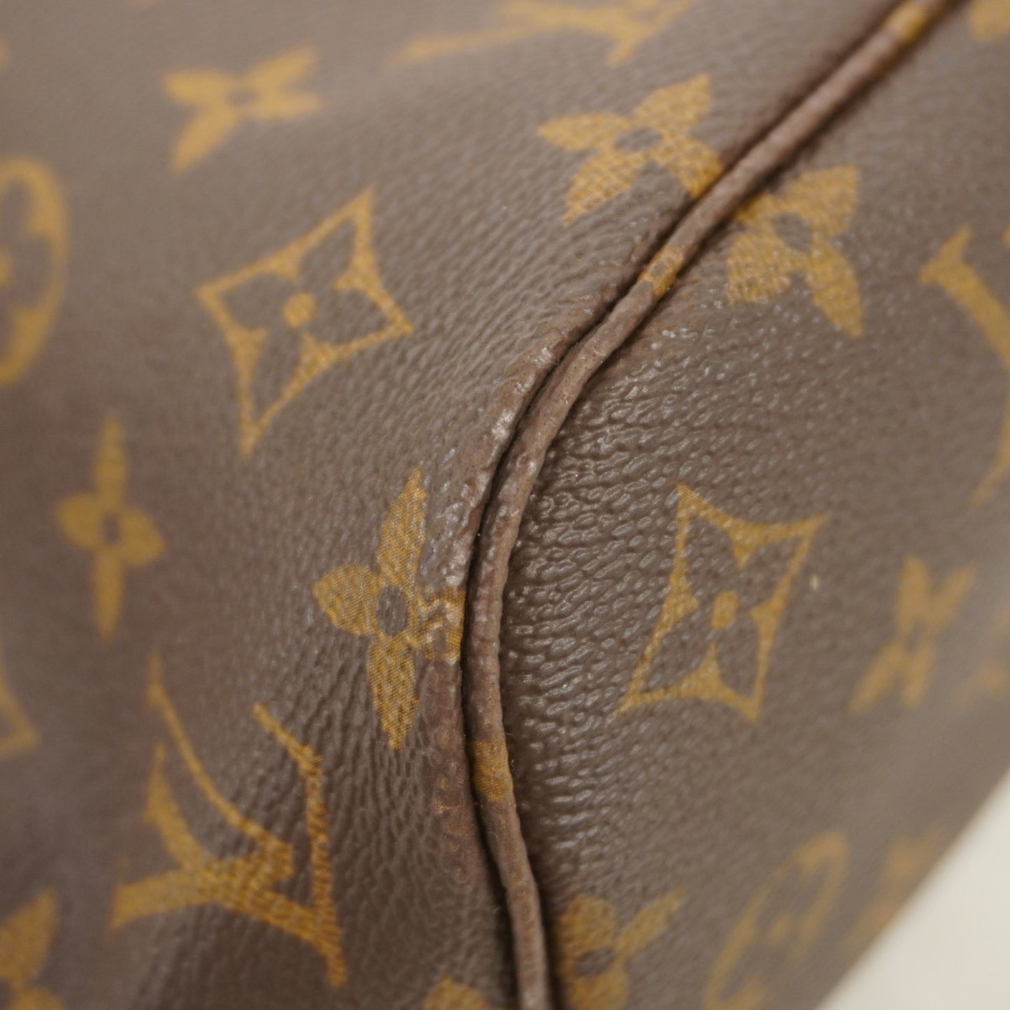 Louis Vuitton Neverfull PM, Brown, Canvas, tote