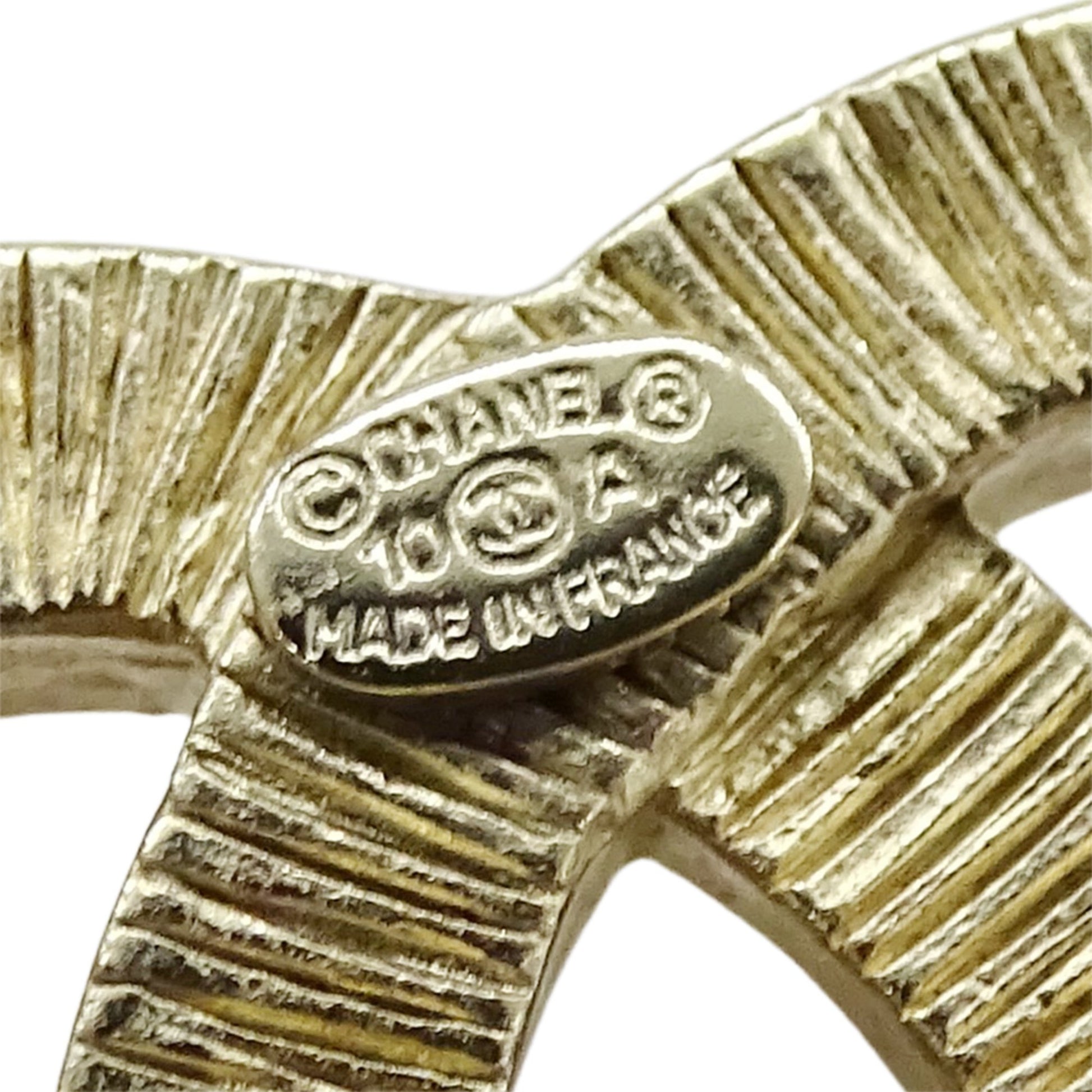 Chanel Coco Mark, Gold, Silver, brooch