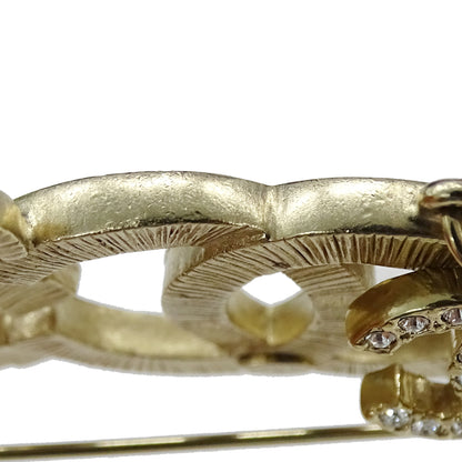 Chanel Coco Mark, Gold, Silver, brooch