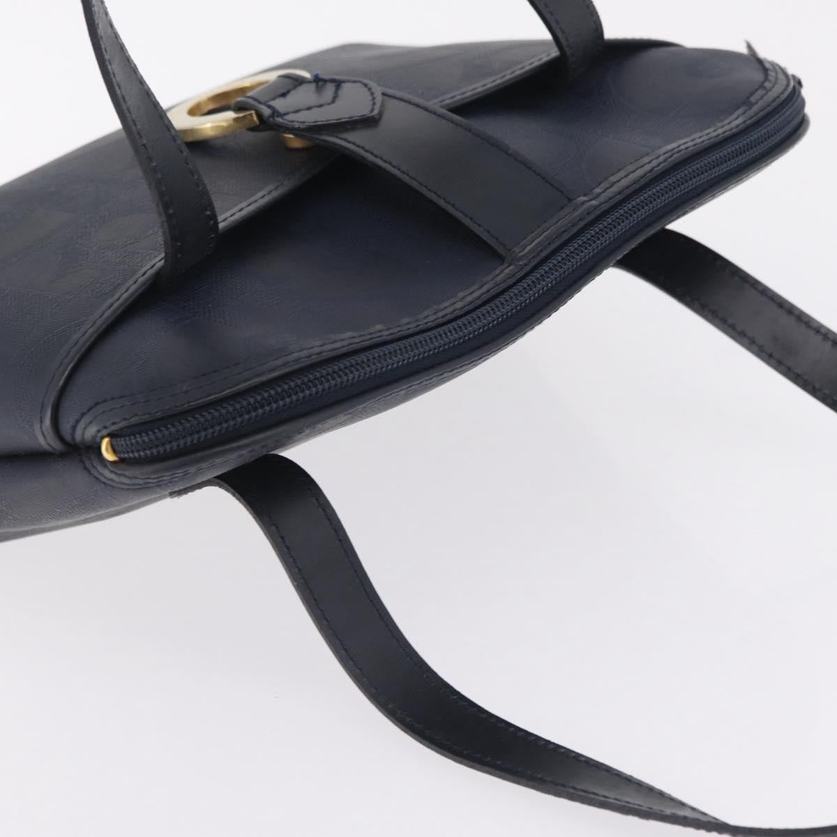 Christian Dior Trotter Canvas, Navy, Canvas, Handbag