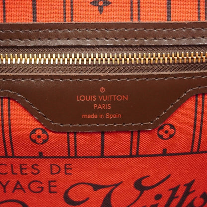 Louis Vuitton Neverfull MM, Brown, Canvas, tote