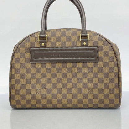 Louis Vuitton Nolita, Brown, Canvas, handbag