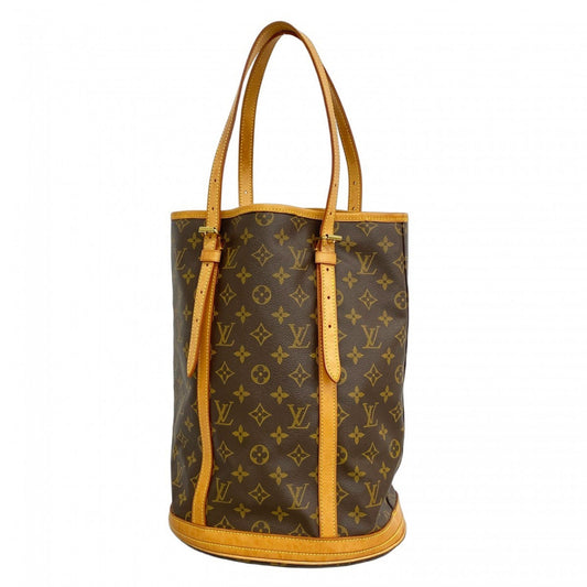 Louis Vuitton Bucket GM, Brown, Canvas, tote