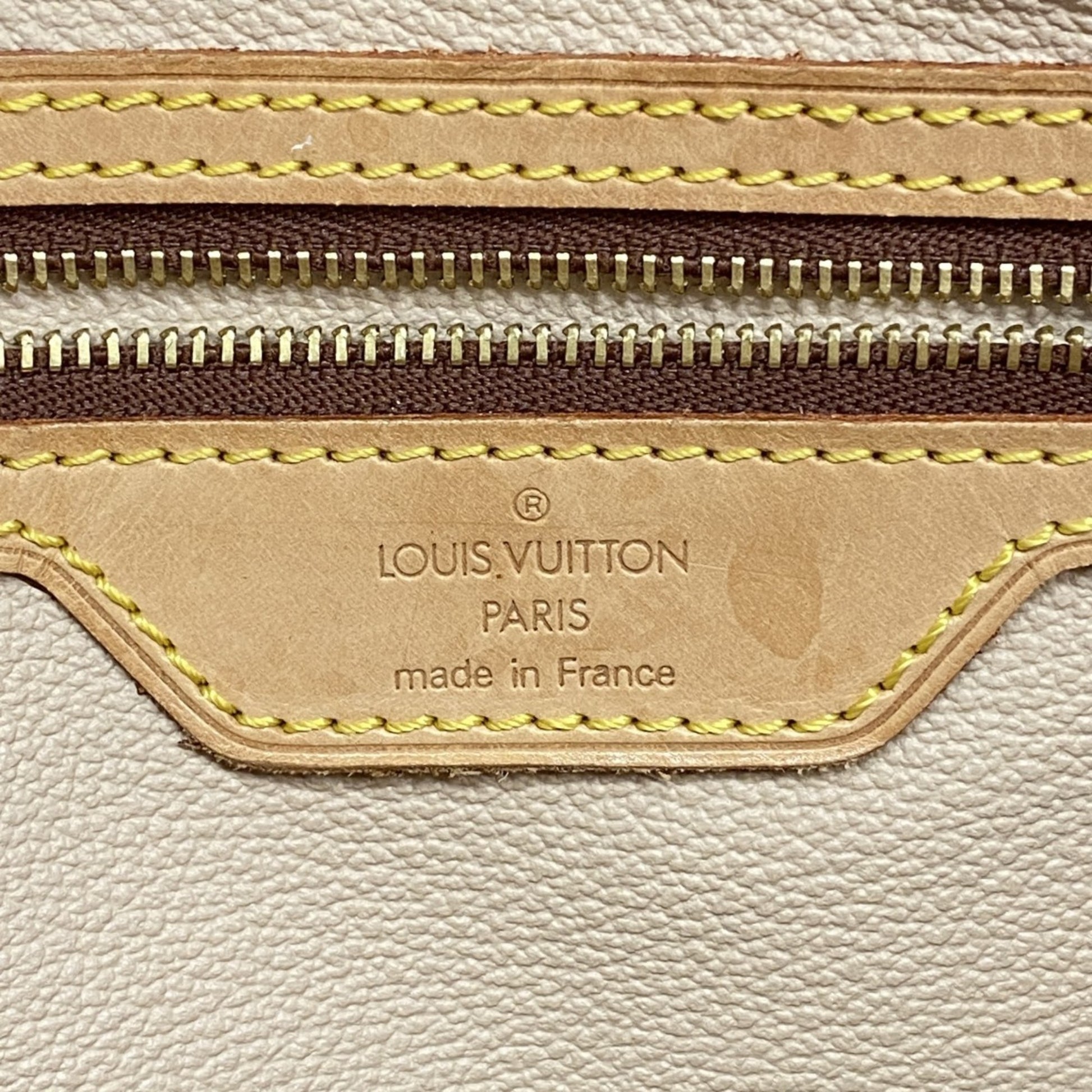 Louis Vuitton Bucket GM, Brown, Canvas, tote