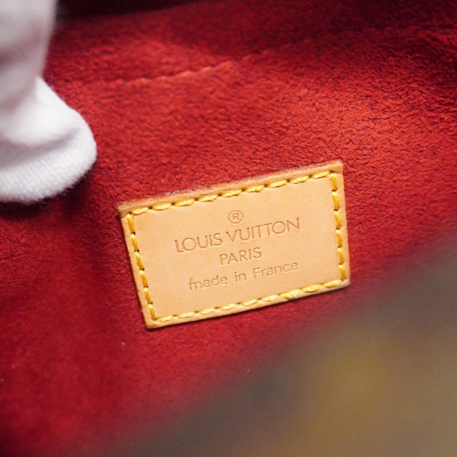Louis Vuitton Croissant, Brown, Canvas, shoulder