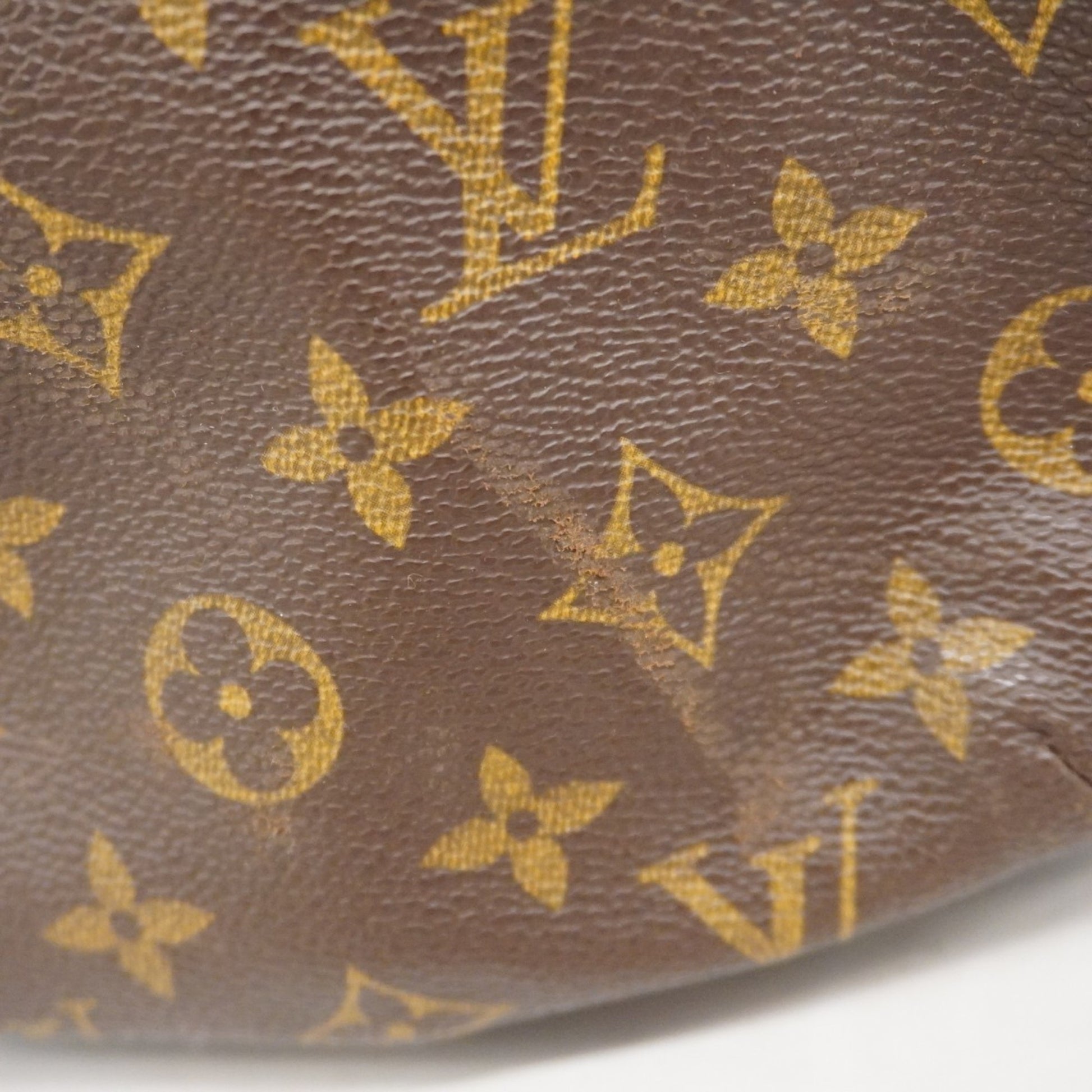 Louis Vuitton Croissant, Brown, Canvas, shoulder