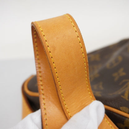 Louis Vuitton Croissant, Brown, Canvas, shoulder