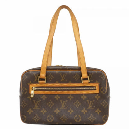 Louis Vuitton Cité, Brown, Canvas, shoulder
