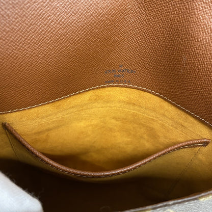 Louis Vuitton Musette Salsa, Brown, Canvas, shoulder