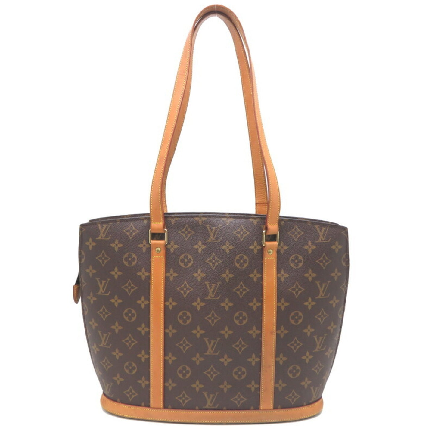 Louis Vuitton Babylone, Brown, Canvas, tote