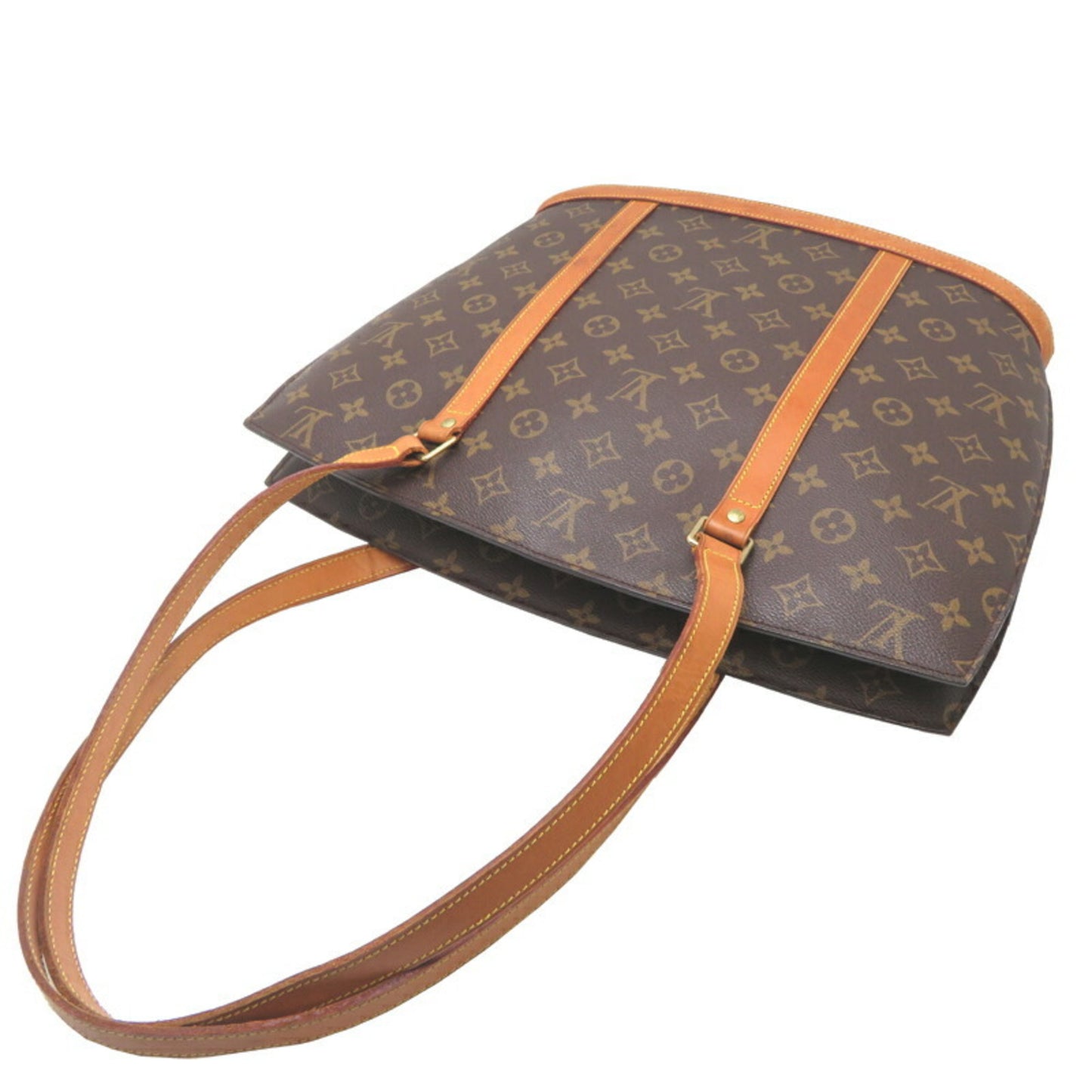 Louis Vuitton Babylone, Brown, Canvas, tote