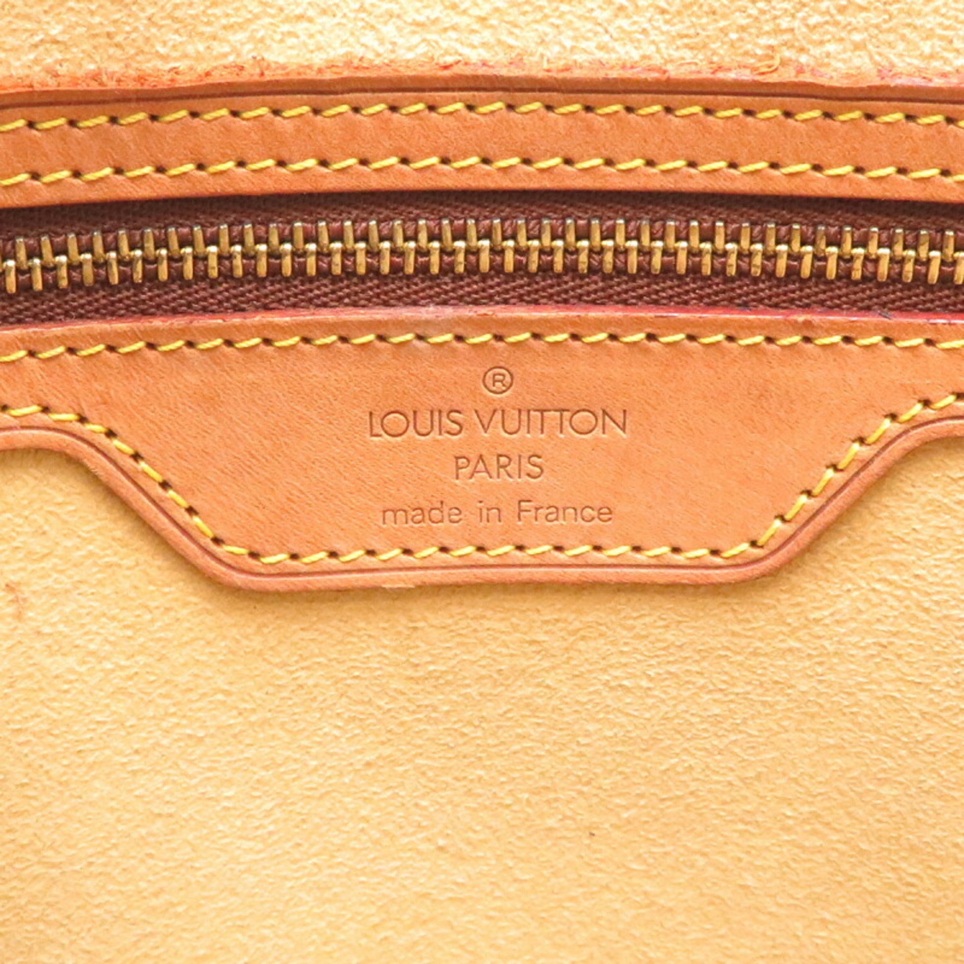 Louis Vuitton Babylone, Brown, Canvas, tote