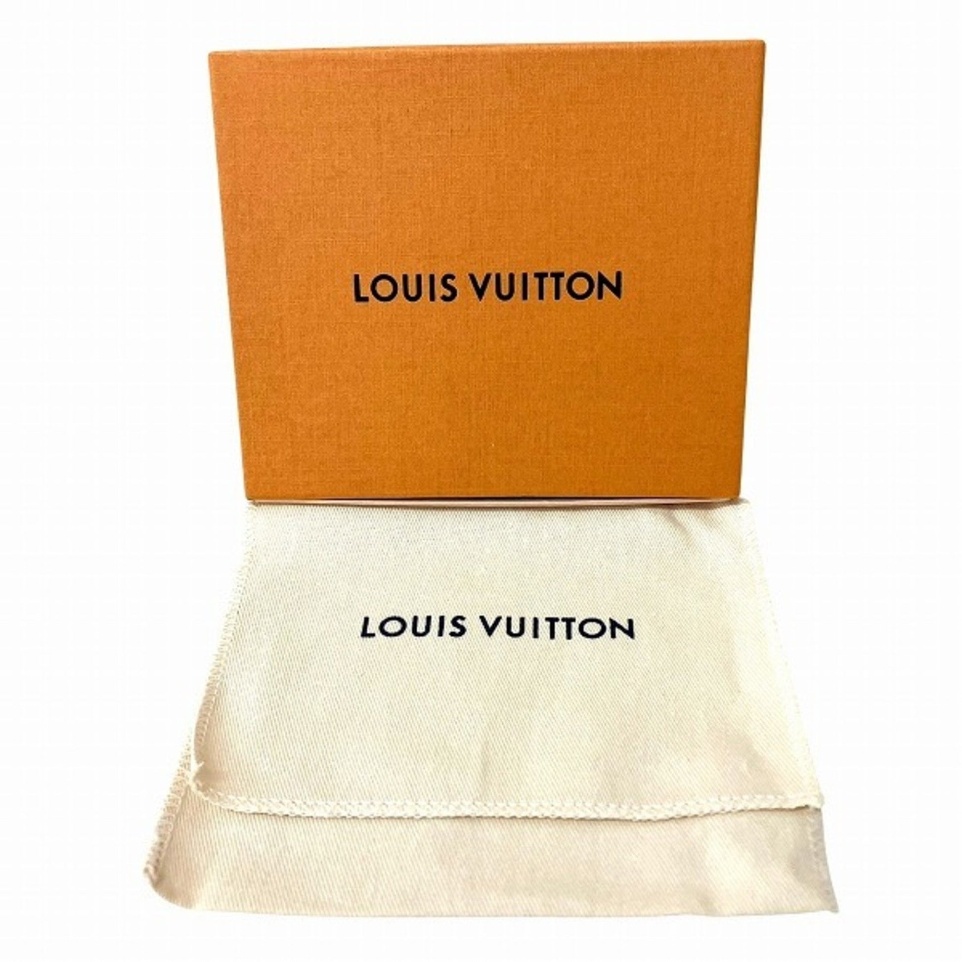 Louis Vuitton Pochette Clés, Pink, Leather, wallet