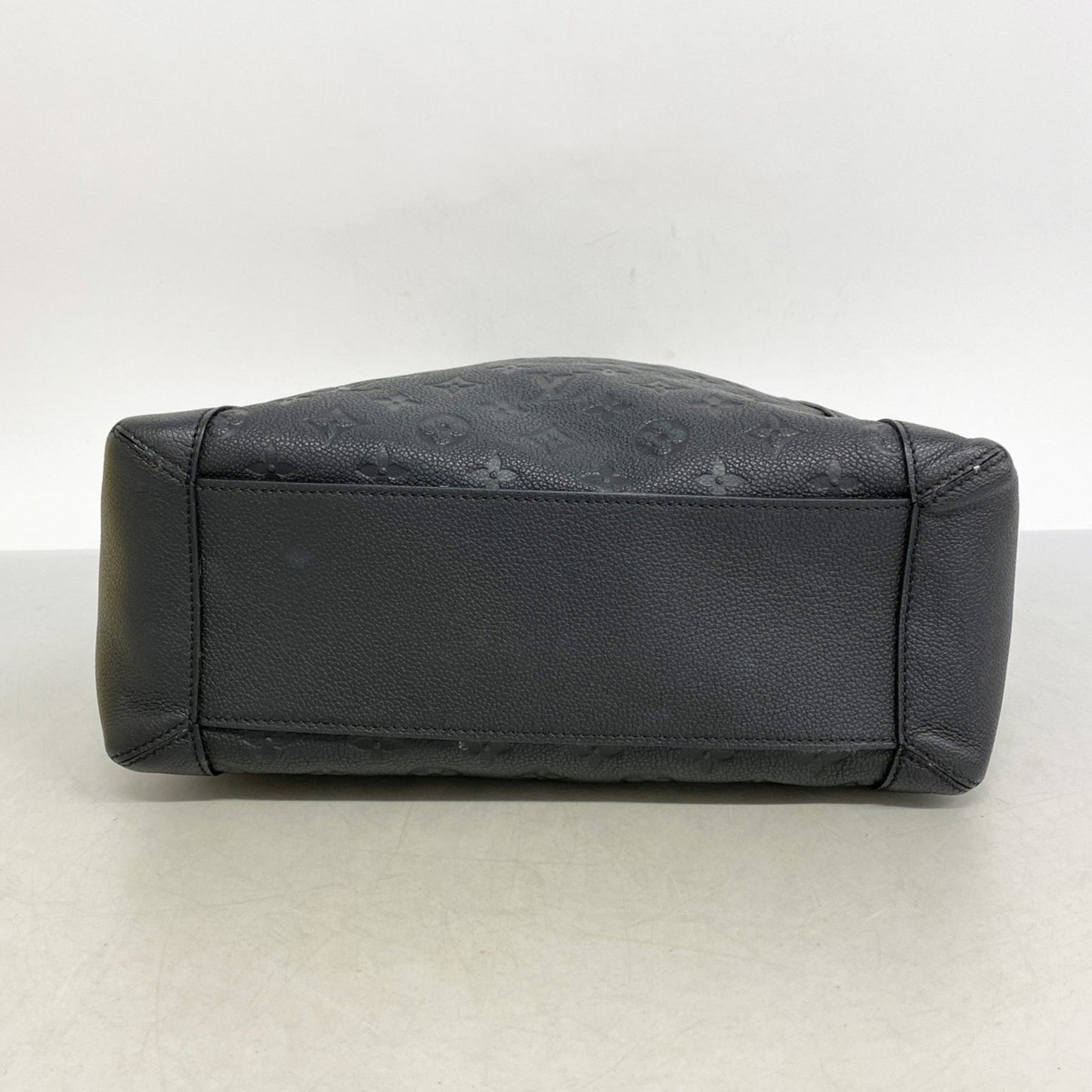 Louis Vuitton Bagatelle, Black, Leather, shoulder