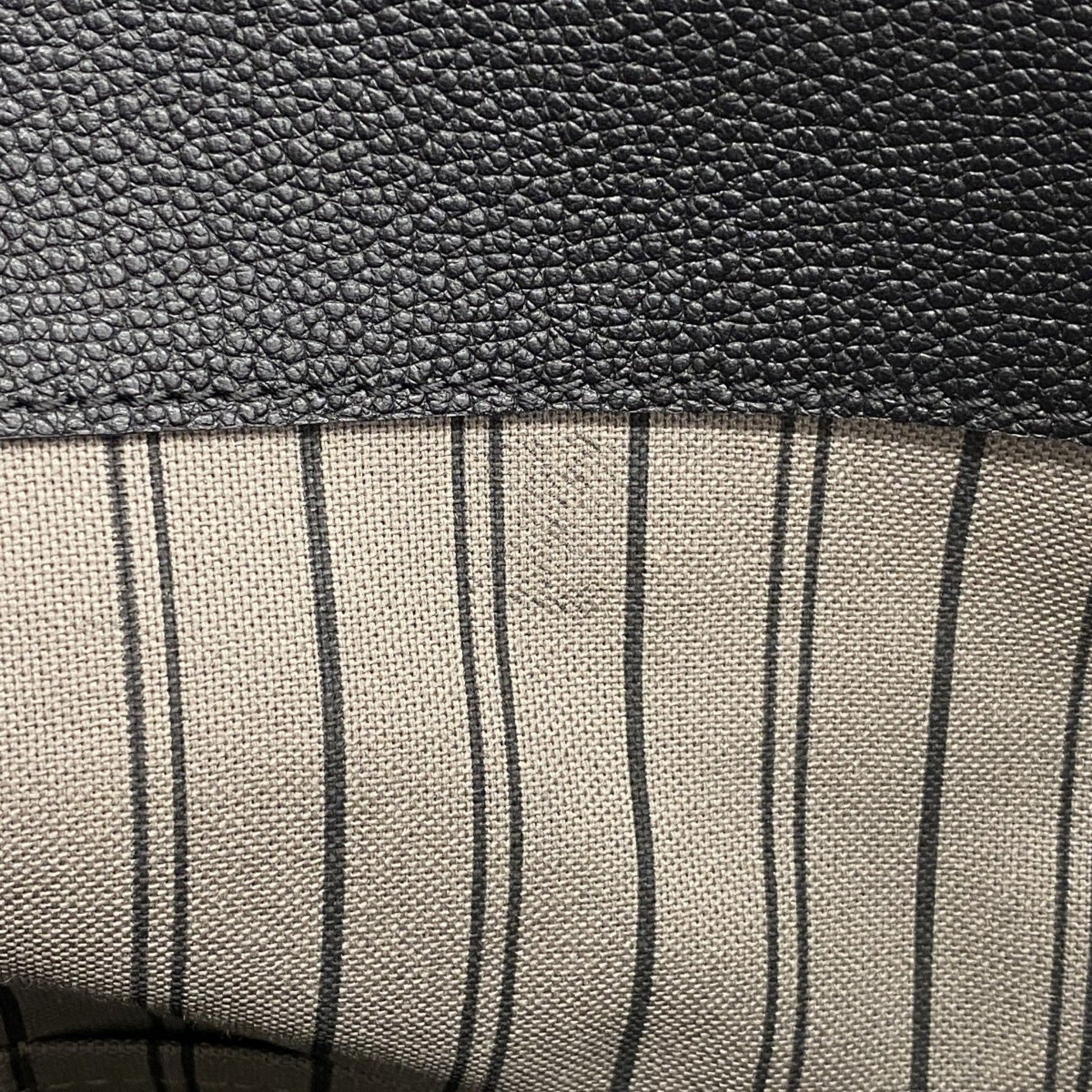 Louis Vuitton Bagatelle, Black, Leather, shoulder