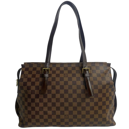 Louis Vuitton Chelsea, Brown, Canvas, tote