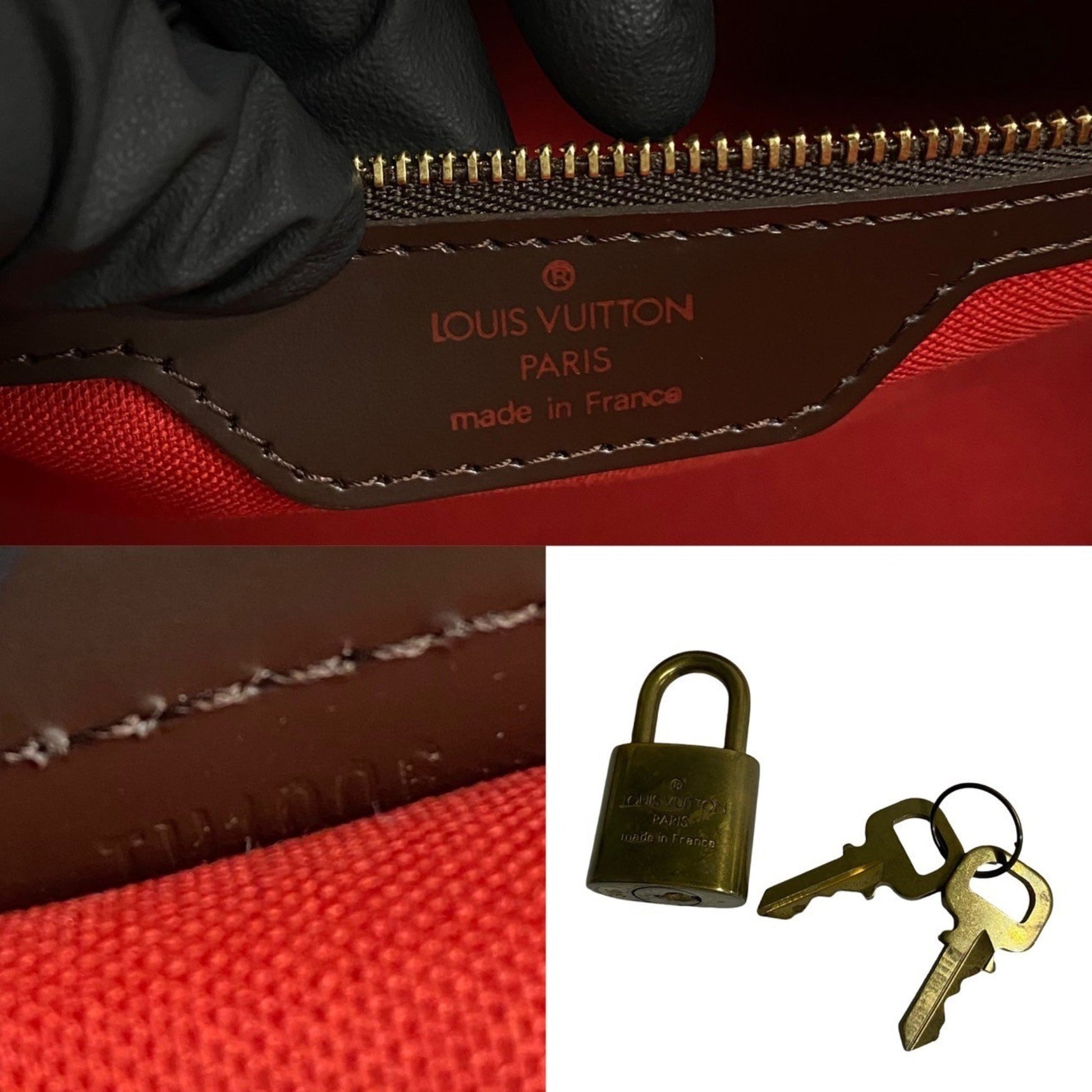 Louis Vuitton Chelsea, Brown, Canvas, tote