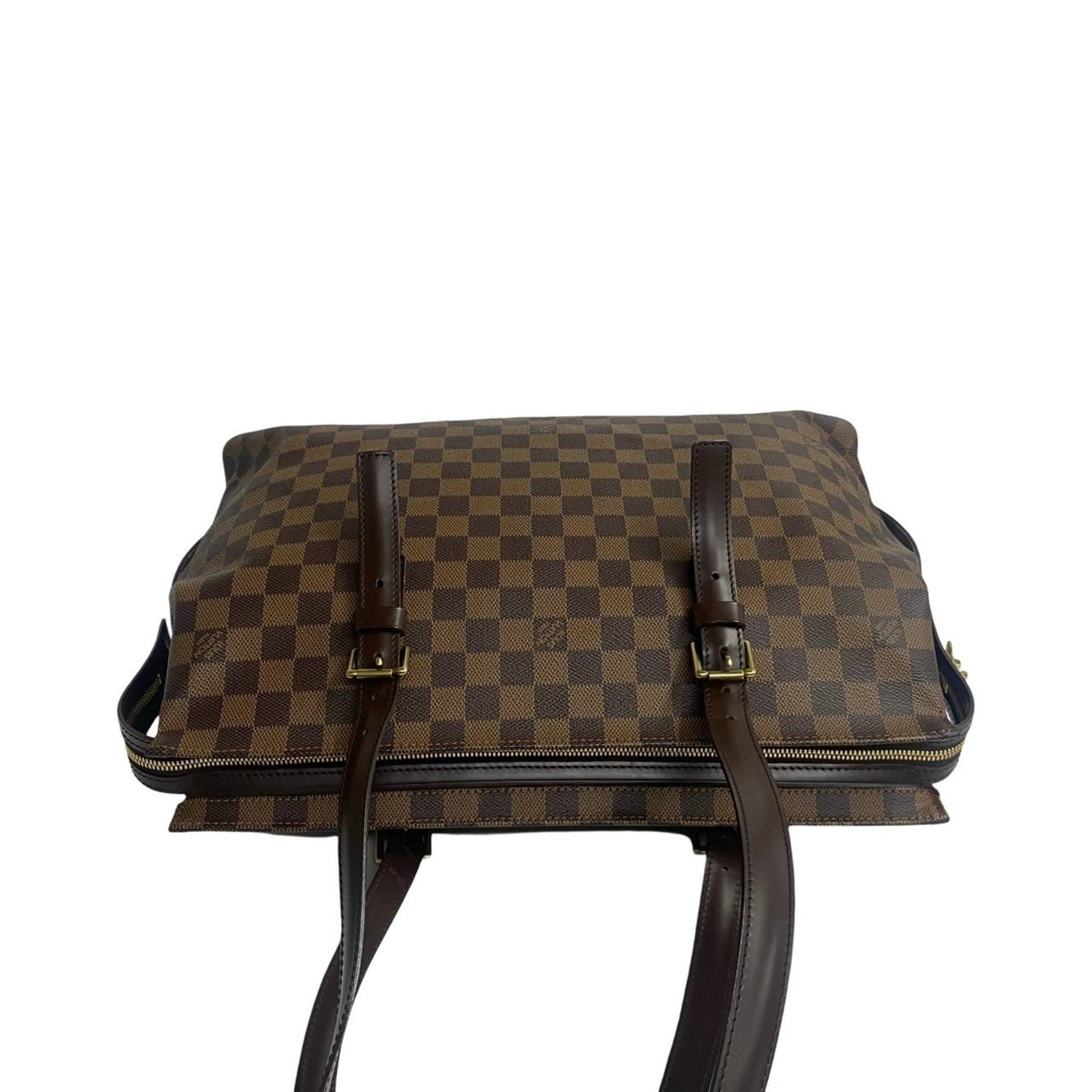 Louis Vuitton Chelsea, Brown, Canvas, tote