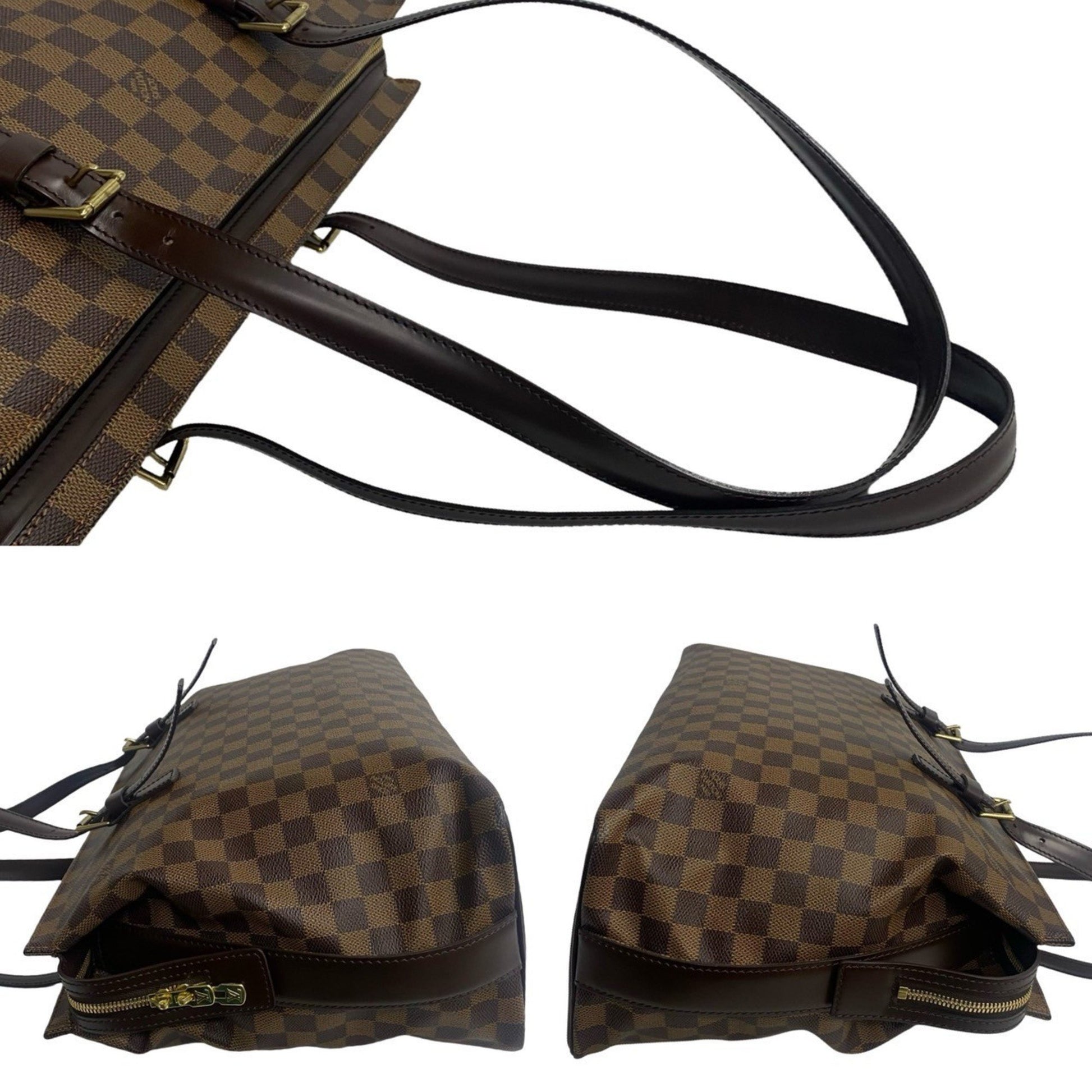 Louis Vuitton Chelsea, Brown, Canvas, tote