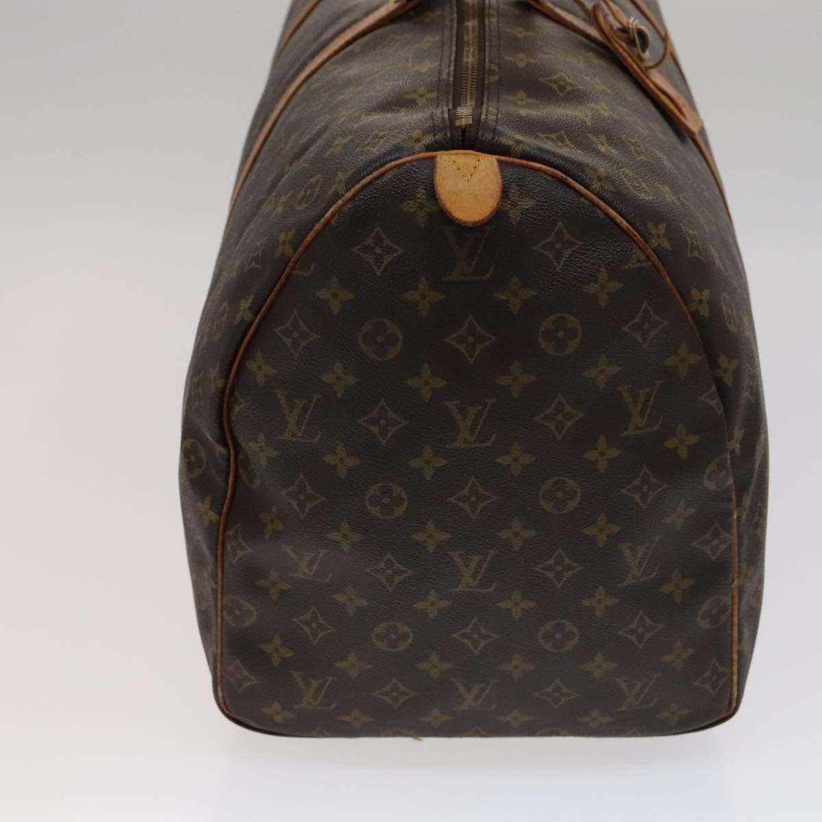 Louis Vuitton Keepall 60, Brown, Canvas, travel