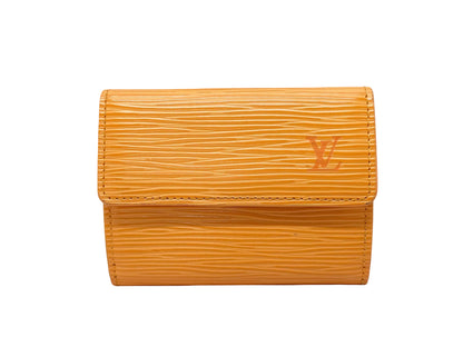 Louis Vuitton Ludlow Wallet Epi Leather, BLACK, LEATHER, Wallets