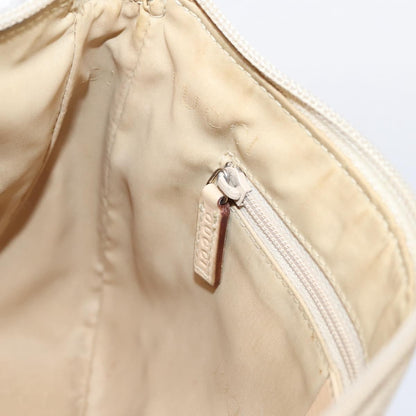 Gucci Bamboo Top Handle GG Canvas, Beige, Canvas, Handbag