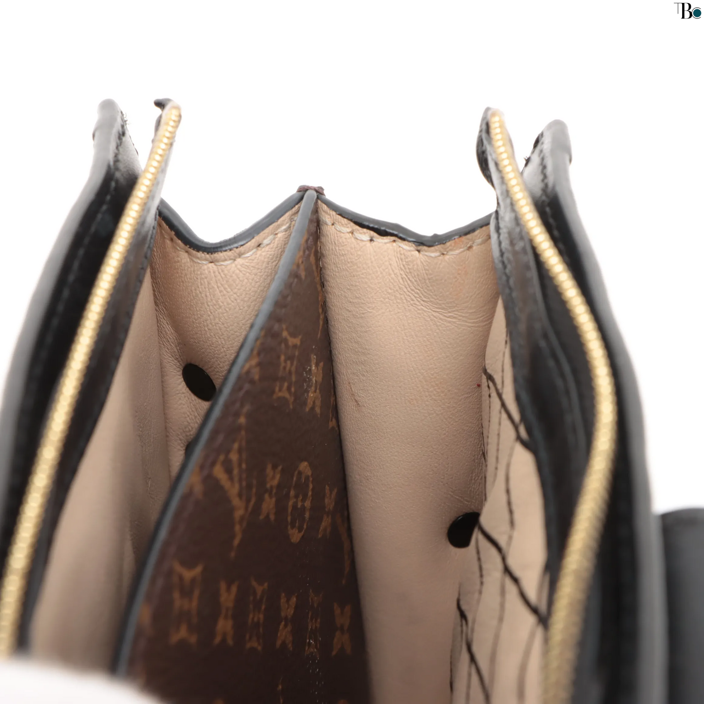 Louis Vuitton Trunk Clutch Reverse Monogram Canvas, BROWN, LEATHER, Shoulder bag