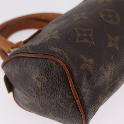 Louis Vuitton Speedy Mini HL Monogram Canvas, Brown, Canvas, Handbag