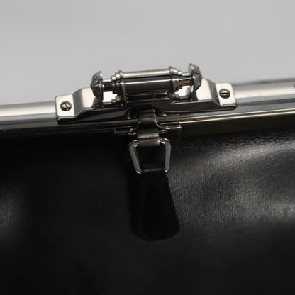 Prada Flame, Black, Leather, handbag