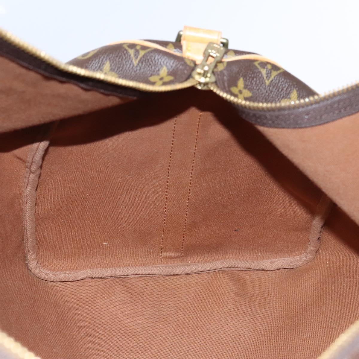 Louis Vuitton Keepall Bandouliere 55, Brown, Canvas, travel