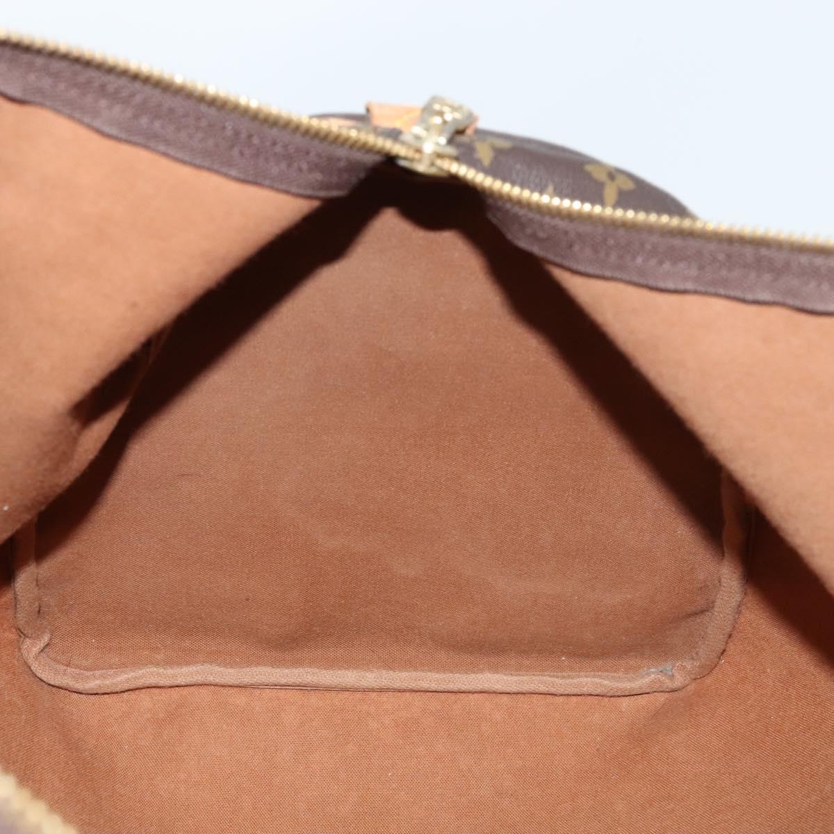 Louis Vuitton Keepall 60, Brown, Canvas, travel