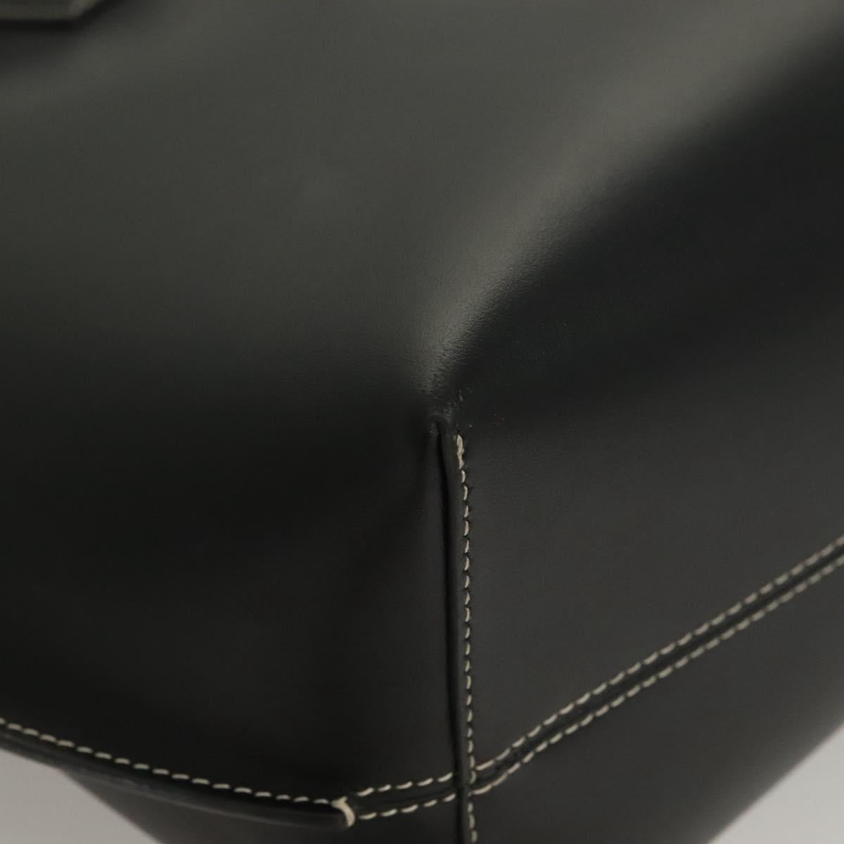 Burberry TB, Black, Leather, tote