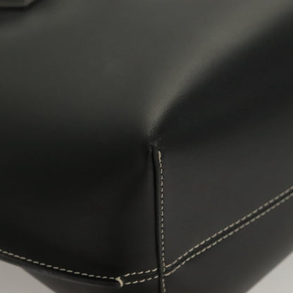 Burberry TB, Black, Leather, tote