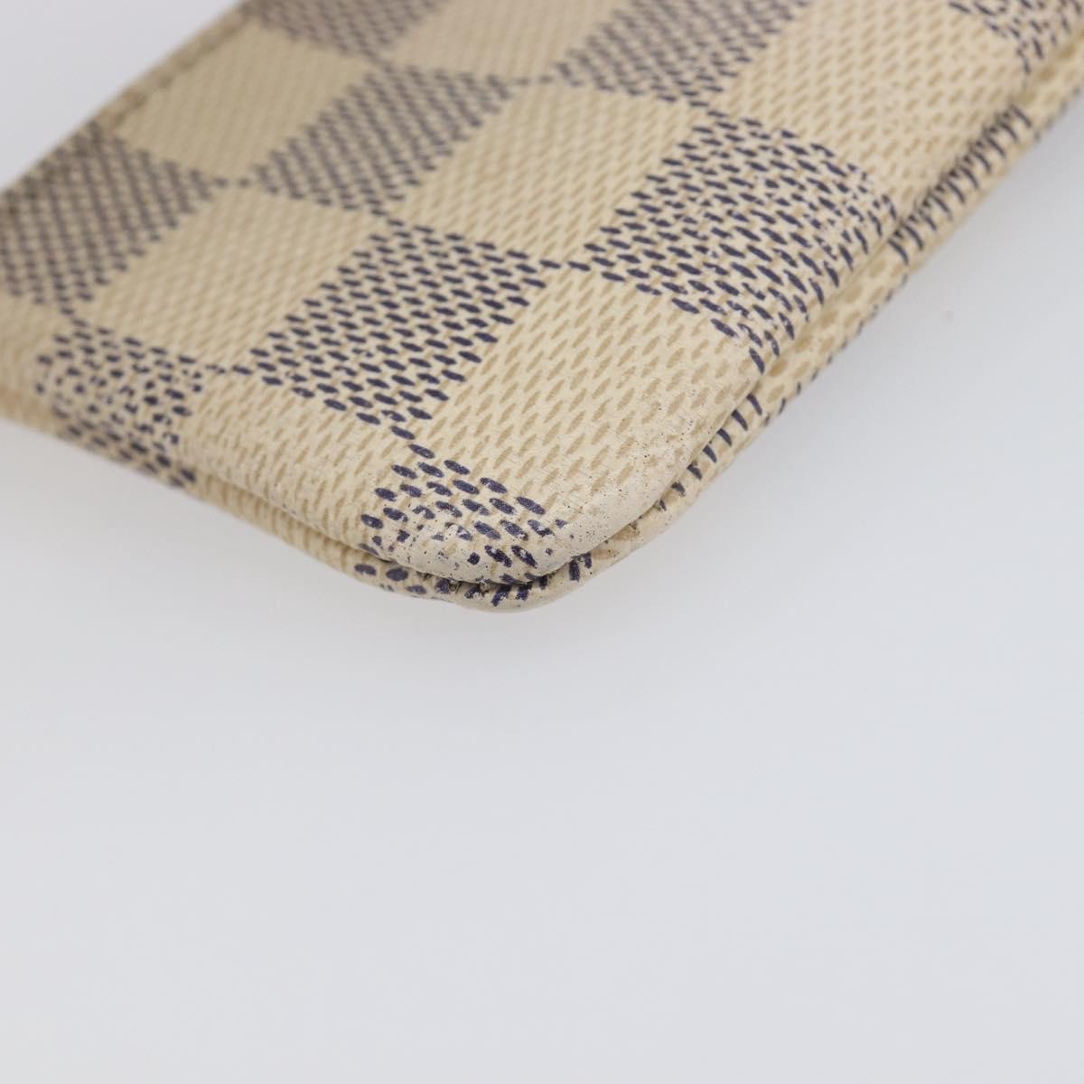 Louis Vuitton Pochette clés NM Damier Canvas, Beige, Canvas, Wallet