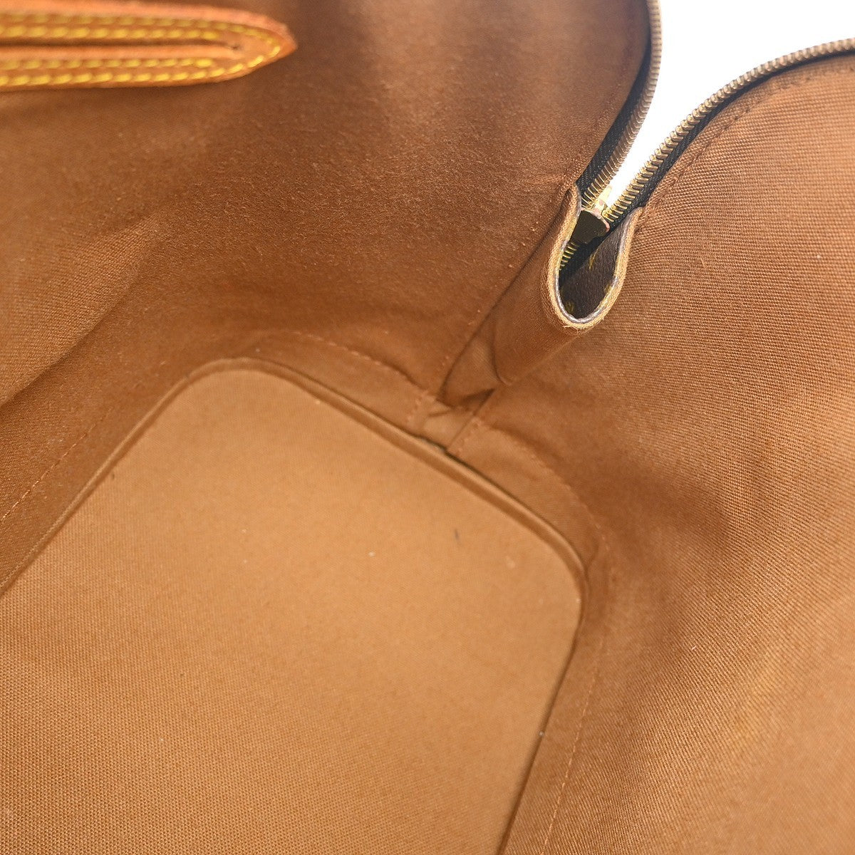 Louis Vuitton Alma Monogram, Brown, Canvas, Handbag