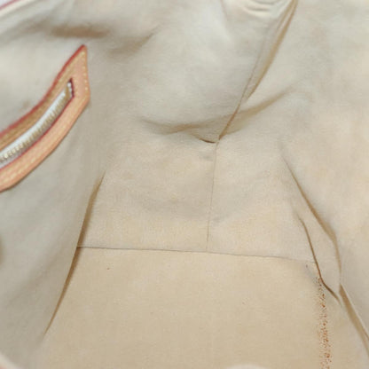 Louis Vuitton Hampstead, White, Canvas, tote