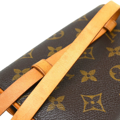 Louis Vuitton Florentine Monogram, Brown, Canvas, Clutch