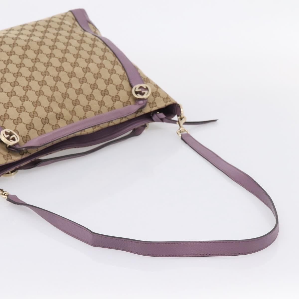 Gucci Shoulder Canvas, Beige, Canvas, Shoulder Bag
