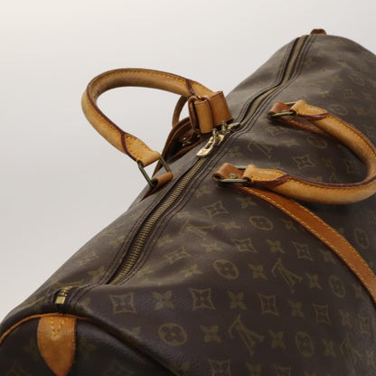 Louis Vuitton Keepall 60, Brown, Canvas, travel