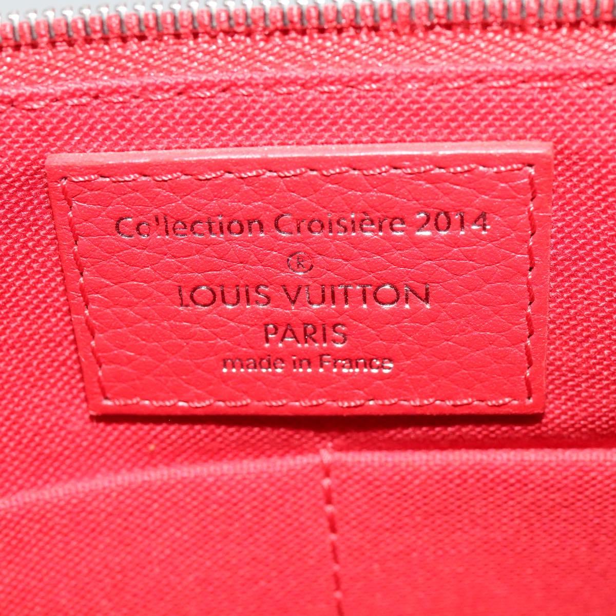 Louis Vuitton Parnassea, Red, Leather, shoulder