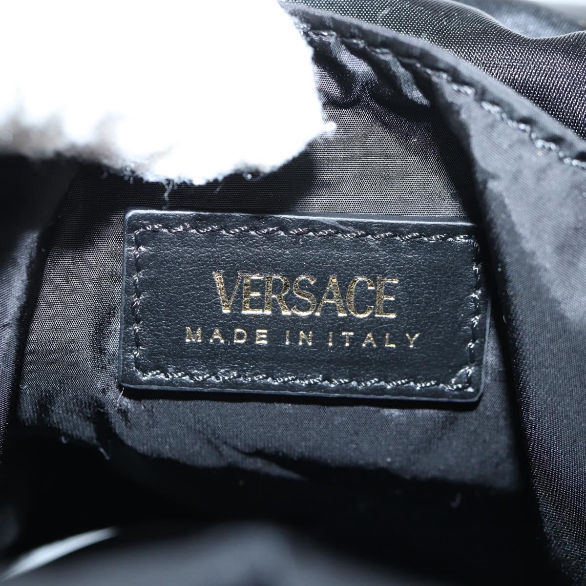Versace Medusa, Black, NYLON, backpack