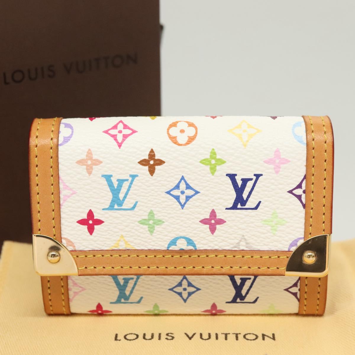 Louis Vuitton Porte monnaie plat, Multicolour, Canvas, wallet