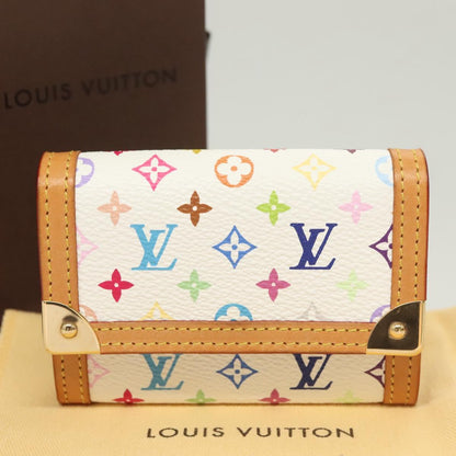 Louis Vuitton Porte monnaie plat, Multicolour, Canvas, wallet