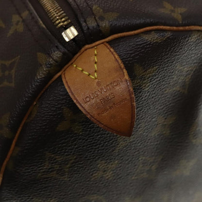 Louis Vuitton Keepall 60, Brown, Canvas, travel