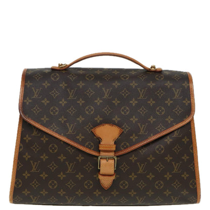 Louis Vuitton Beverly, Brown, Canvas, handbag