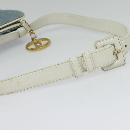 Chanel, Blue, Denim - Jeans, shoulder