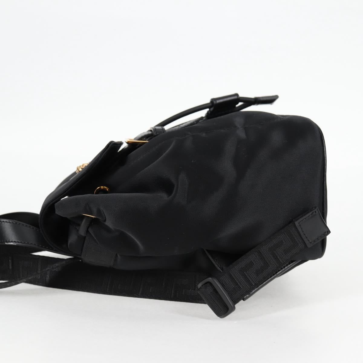Versace Medusa, Black, NYLON, backpack